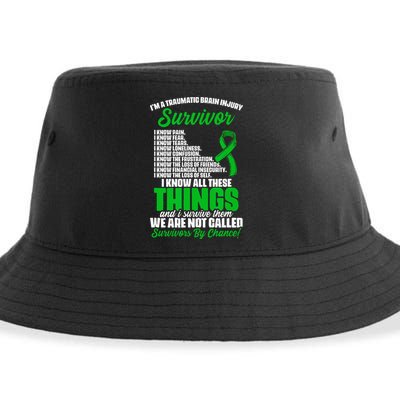 Traumatic Brain Injury Survivor Support TBI Survivor Sustainable Bucket Hat