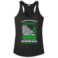 Traumatic Brain Injury Survivor Support TBI Survivor Ladies PosiCharge Competitor Racerback Tank