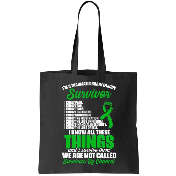 Traumatic Brain Injury Survivor Support TBI Survivor Bag