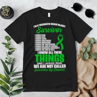 Traumatic Brain Injury Survivor Support TBI Survivor Premium T-Shirt