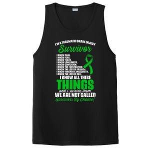 Traumatic Brain Injury Survivor Support TBI Survivor PosiCharge Competitor Tank