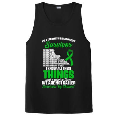 Traumatic Brain Injury Survivor Support TBI Survivor PosiCharge Competitor Tank