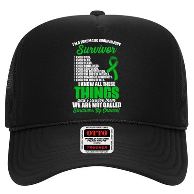 Traumatic Brain Injury Survivor Support TBI Survivor Trucker Hat