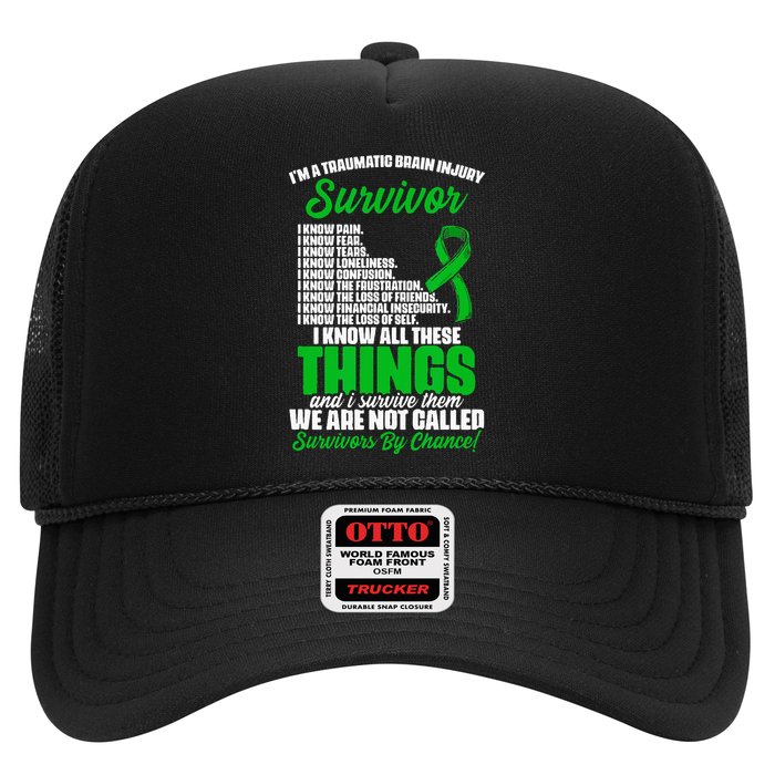 Traumatic Brain Injury Survivor Support TBI Survivor Trucker Hat