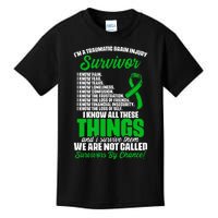 Traumatic Brain Injury Survivor Support TBI Survivor Kids T-Shirt