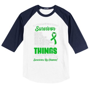 Traumatic Brain Injury Survivor Support TBI Survivor Baseball Sleeve Shirt