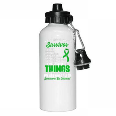 Traumatic Brain Injury Survivor Support TBI Survivor Aluminum Water Bottle