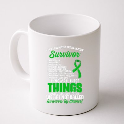 Traumatic Brain Injury Survivor Support TBI Survivor Coffee Mug