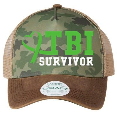 Traumatic Brain Injury TBI Survivor Legacy Tie Dye Trucker Hat