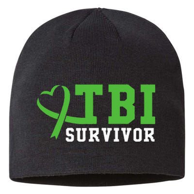 Traumatic Brain Injury TBI Survivor Sustainable Beanie