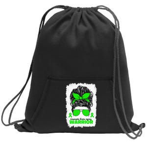 Traumatic Brain Injury Warrior For Women TBI Awareness Month Sweatshirt Cinch Pack Bag