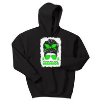 Traumatic Brain Injury Warrior For Women TBI Awareness Month Kids Hoodie