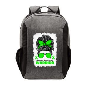 Traumatic Brain Injury Warrior For Women TBI Awareness Month Vector Backpack