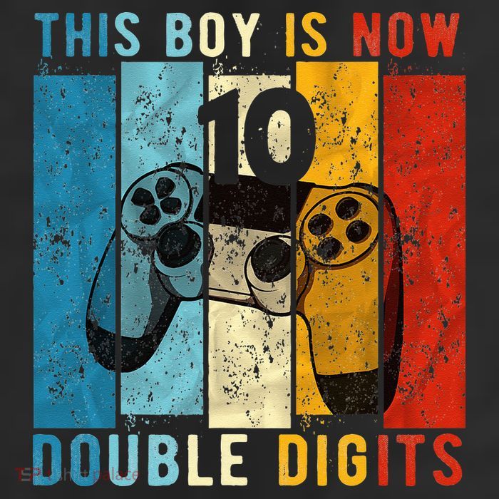 This Boy Is Now Double Digits 10th Birthday Boy 10 Year Old 11oz C Handle Ceramic Mug