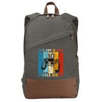 This Boy Is Now Double Digits 10th Birthday Boy 10 Year Old Cotton Canvas Backpack
