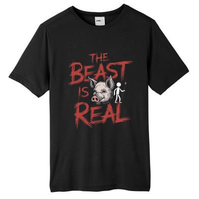 The Beast Is Real Lord Of The Flies Tall Fusion ChromaSoft Performance T-Shirt