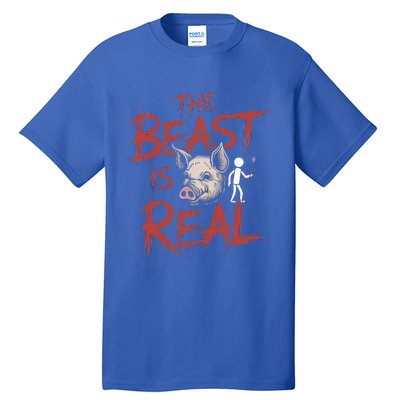 The Beast Is Real Lord Of The Flies Tall T-Shirt