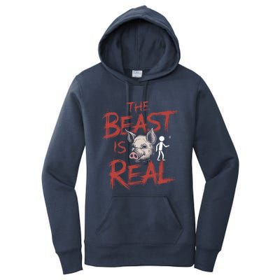 The Beast Is Real Lord Of The Flies Women's Pullover Hoodie