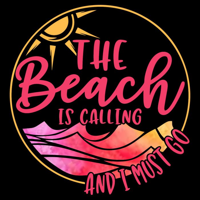The Beach Is Calling And I Must Go Backpack