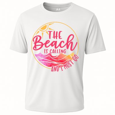 The Beach Is Calling And I Must Go Performance Shirt