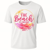 The Beach Is Calling And I Must Go Performance Shirt