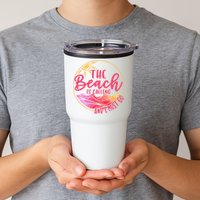 The Beach Is Calling And I Must Go Tumbler
