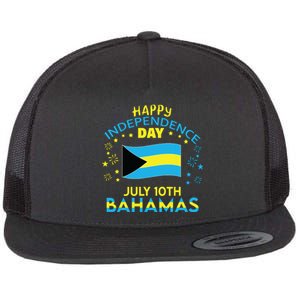 The Bahamas Independence Day Bahamian Pride The Bahamas Flag Flat Bill Trucker Hat