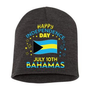 The Bahamas Independence Day Bahamian Pride The Bahamas Flag Short Acrylic Beanie