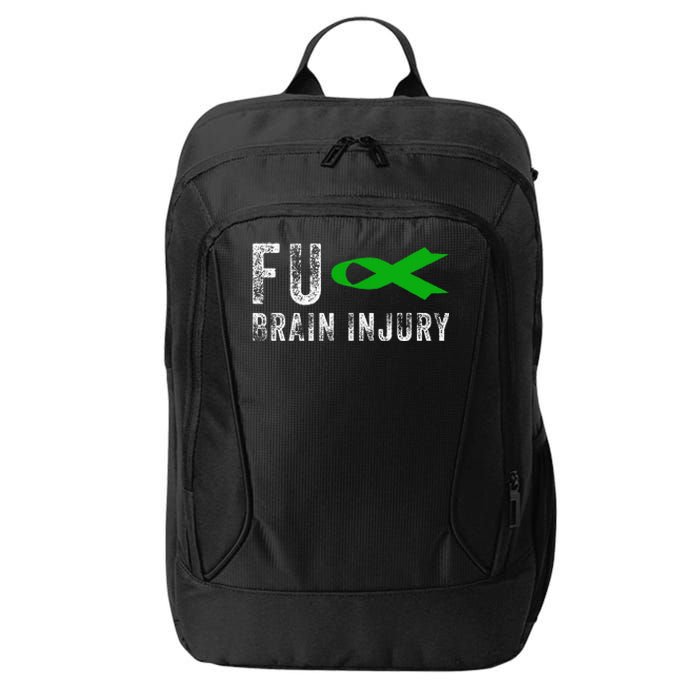 Traumatic Brain Injury Awareness Fu Traumatic Brain Injury City Backpack