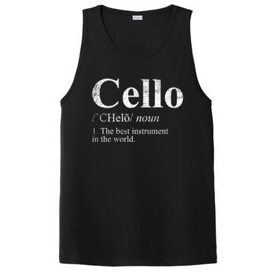 The Best Instrut In The World Cello Great Gift PosiCharge Competitor Tank