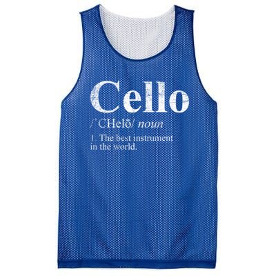 The Best Instrut In The World Cello Great Gift Mesh Reversible Basketball Jersey Tank