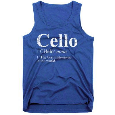 The Best Instrut In The World Cello Great Gift Tank Top