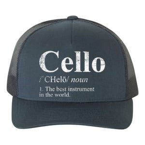 The Best Instrut In The World Cello Great Gift Yupoong Adult 5-Panel Trucker Hat