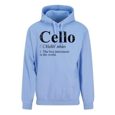 The Best Instrut In The World Cello Great Gift Unisex Surf Hoodie