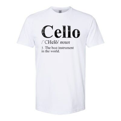 The Best Instrut In The World Cello Great Gift Softstyle CVC T-Shirt