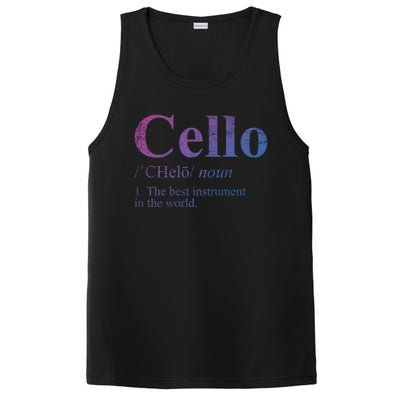 The Best Instrut In The World Cello Great Gift PosiCharge Competitor Tank