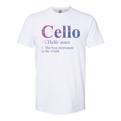 The Best Instrut In The World Cello Great Gift Softstyle CVC T-Shirt