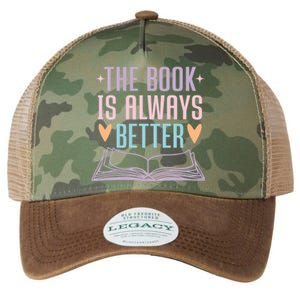 The Book Is Always Better Books Lover Legacy Tie Dye Trucker Hat