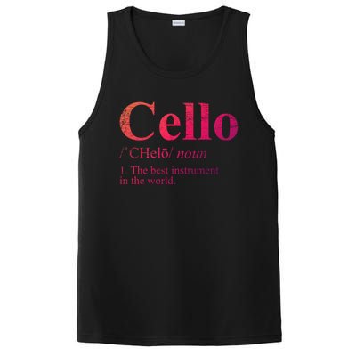 The Best Instrut In The World Cello Great Gift PosiCharge Competitor Tank