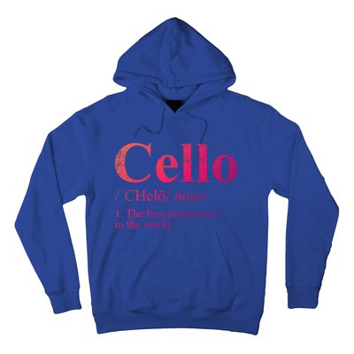 The Best Instrut In The World Cello Great Gift Hoodie