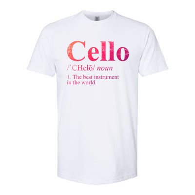 The Best Instrut In The World Cello Great Gift Softstyle CVC T-Shirt