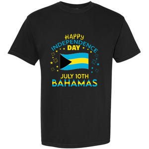 The Bahamas Independence Day Bahamian Pride The Bahamas Flag Garment-Dyed Heavyweight T-Shirt