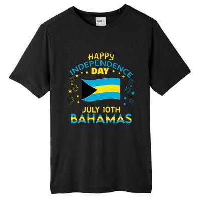 The Bahamas Independence Day Bahamian Pride The Bahamas Flag Tall Fusion ChromaSoft Performance T-Shirt