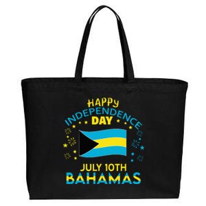 The Bahamas Independence Day Bahamian Pride The Bahamas Flag Cotton Canvas Jumbo Tote