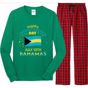 The Bahamas Independence Day Bahamian Pride The Bahamas Flag Long Sleeve Pajama Set