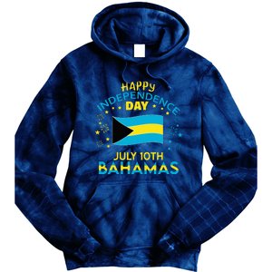 The Bahamas Independence Day Bahamian Pride The Bahamas Flag Tie Dye Hoodie