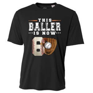 The Baller Is Now Baseball Player Lover Trending Gift Idea Cooling Performance Crew T-Shirt