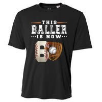 The Baller Is Now Baseball Player Lover Trending Gift Idea Cooling Performance Crew T-Shirt