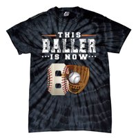 The Baller Is Now Baseball Player Lover Trending Gift Idea Tie-Dye T-Shirt