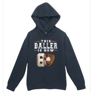 The Baller Is Now Baseball Player Lover Trending Gift Idea Urban Pullover Hoodie